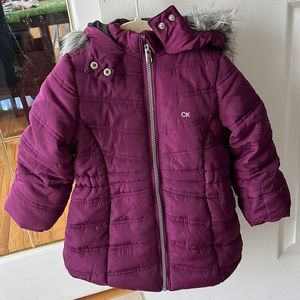 Calvin Klein, toddler winter coat. Excellent condition, 2T